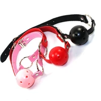 adult harness silicone sex slave ball open mouth gag bdsm bondage fetish mouth restraint sex toy for woman exotic accessories