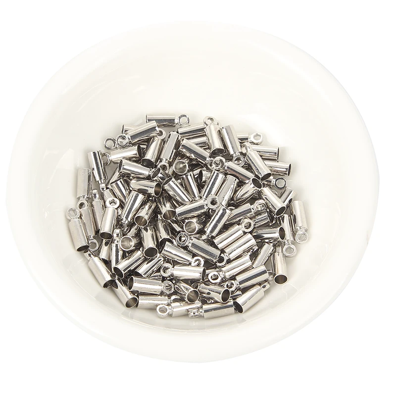 100 шт. Концевики для бижутерии 4 5 мм|Ювелирная фурнитура и компоненты| |