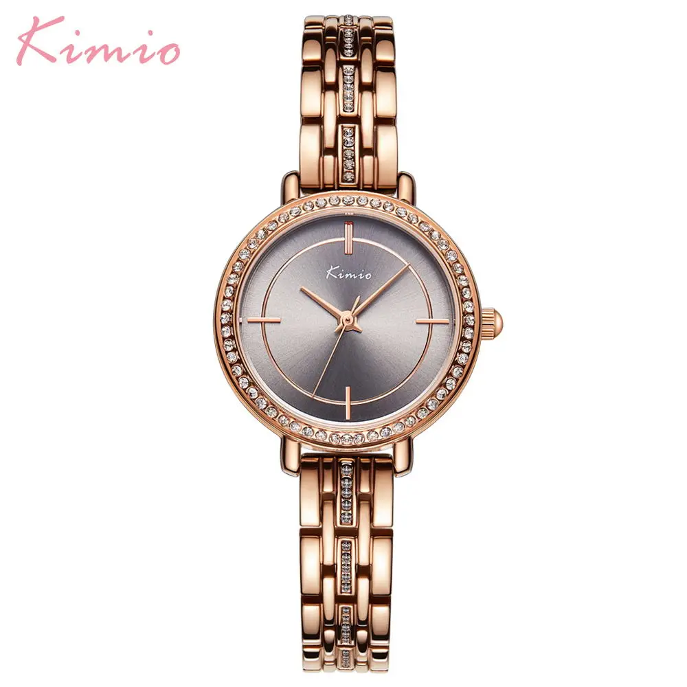 

KIMIO Women's Wrist Watch Luxury Brand Contena Ladies Quartz Watch Full Stainless Steel Female Clock Wristwatches reloj mujer