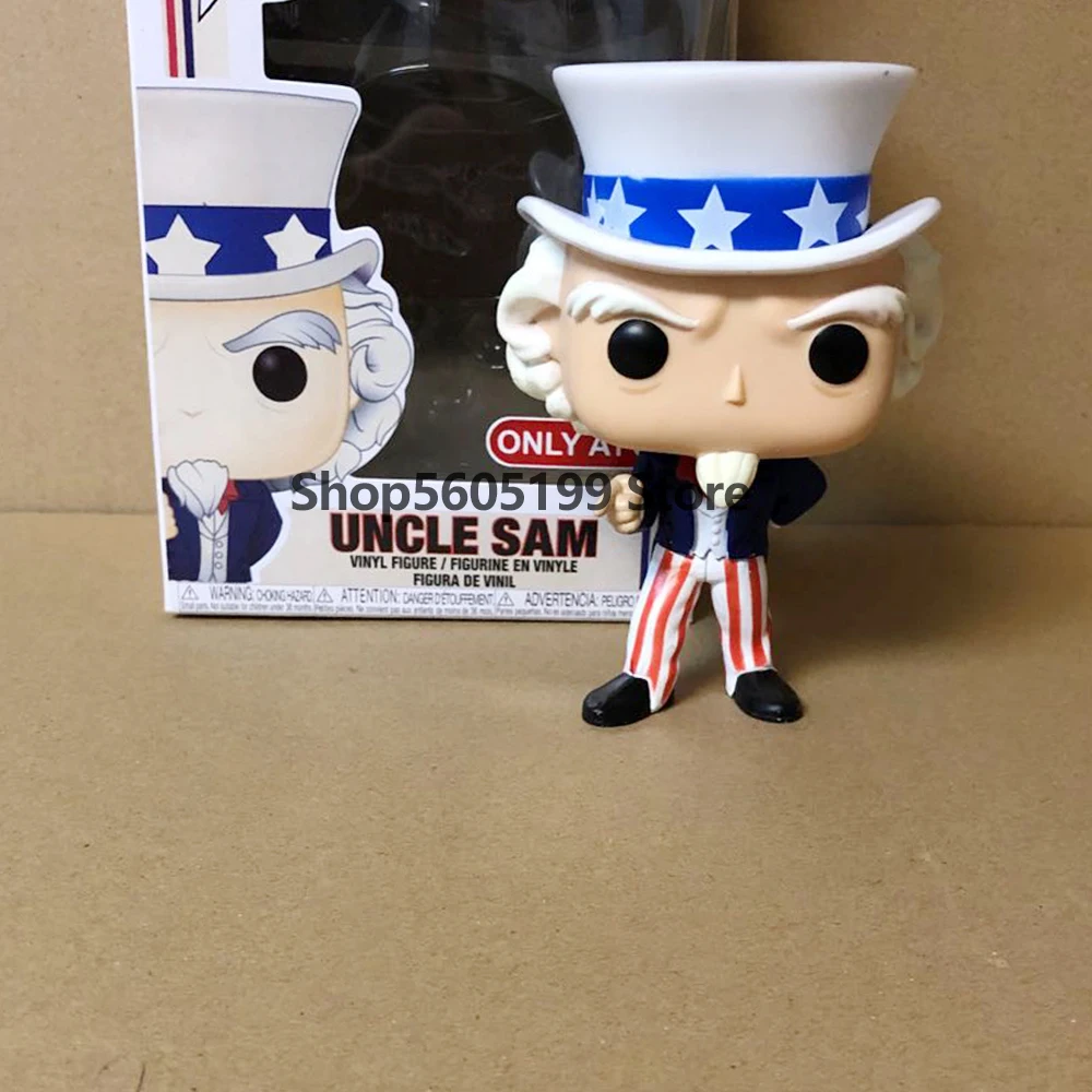 Американская история Дядюшка Сэм Абрахам Линкольн поп виниловые фигурки героев