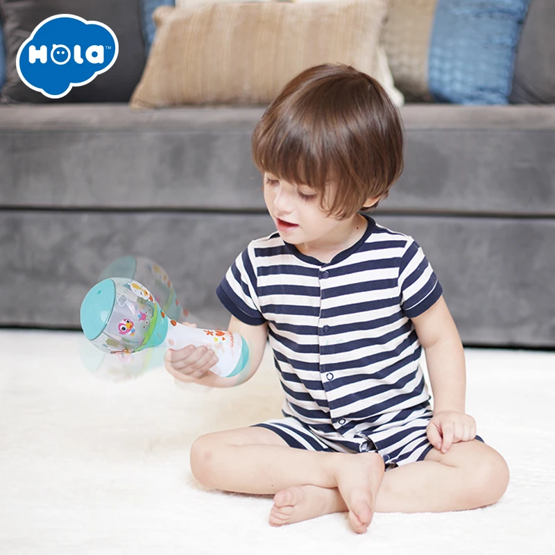 HOLA TOYS 3125 Детские музыкальные погремушки колокольчики для младенцев игрушки