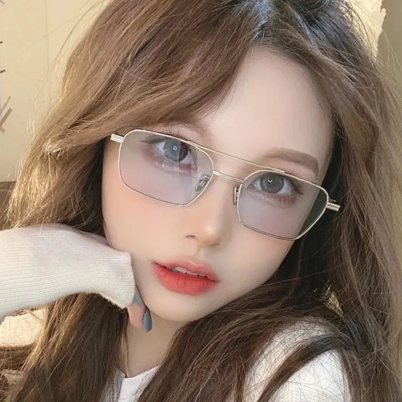 

Модные прямоугольные женские солнцезащитные очки, модные солнцезащитные очки с защитой от ультрафиолета UV400, новый стиль 2021