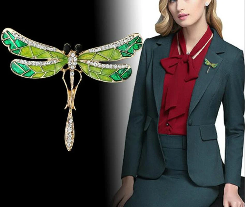 Зеленый цирконовый глаз Kitty шпильки значок серебряная брошь для женщин Выпускной