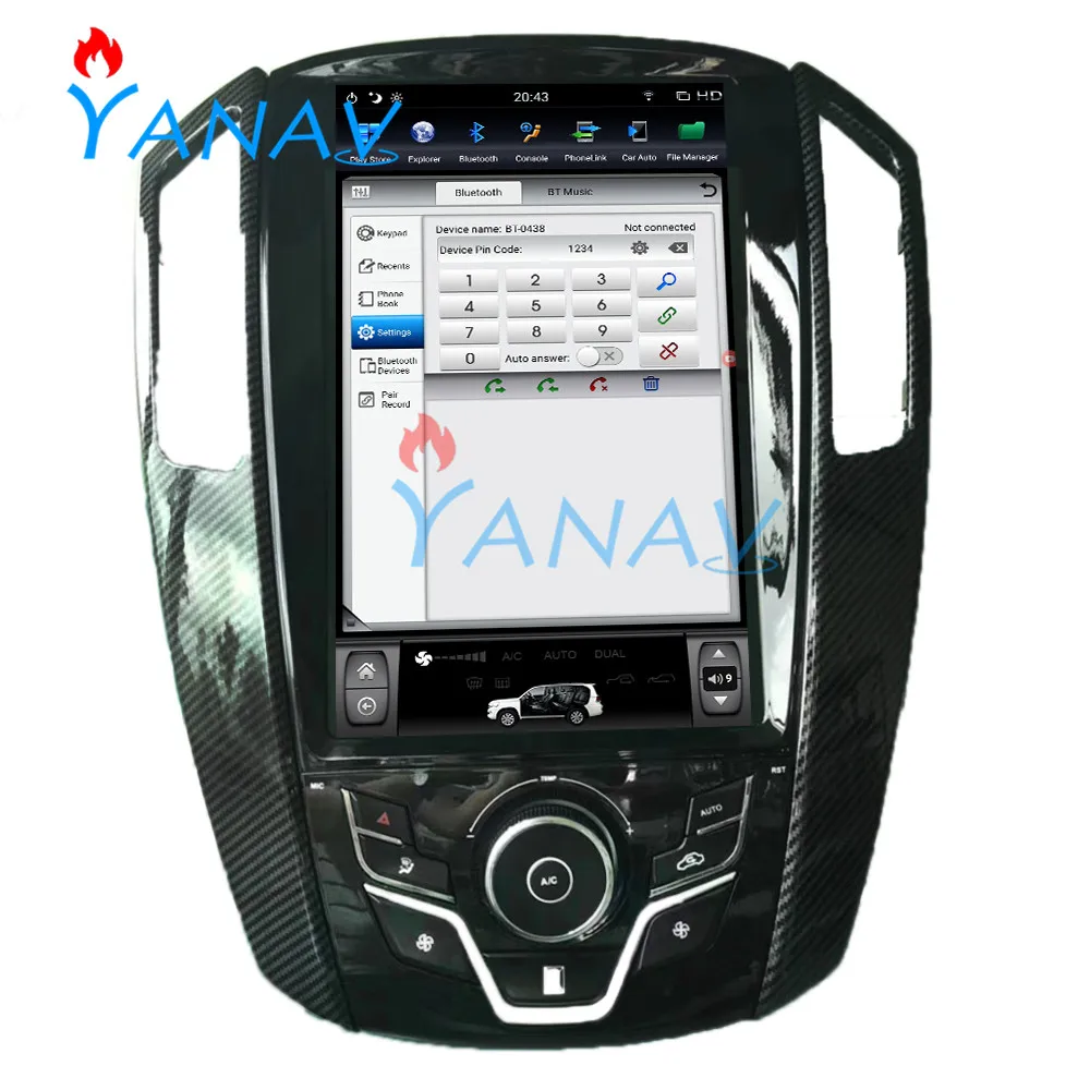 

13.6 inch Android 9.0 Tesla Style Car GPS Vertical Screen For-Luxgen U6 2014-2016 Car auto radio Stereo multimedia player GPS na