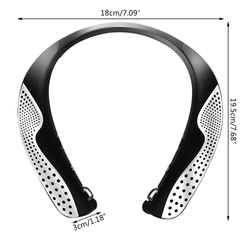 

20CB Extra Long Standby Time Neck - mounted Headphones HX288 Bluetooth Speaker Portable for Running