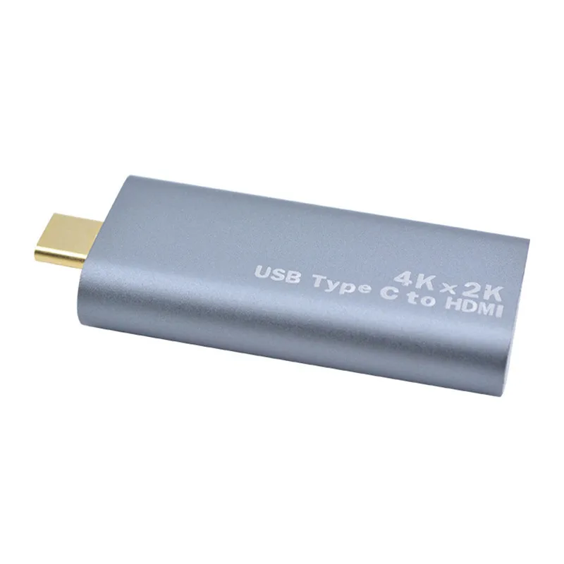 USB C к HDMI разъему 4K 30 Гц позолоченный штекер для MacBook Huawei P20 Pro Samsung S8/S9 адаптер |