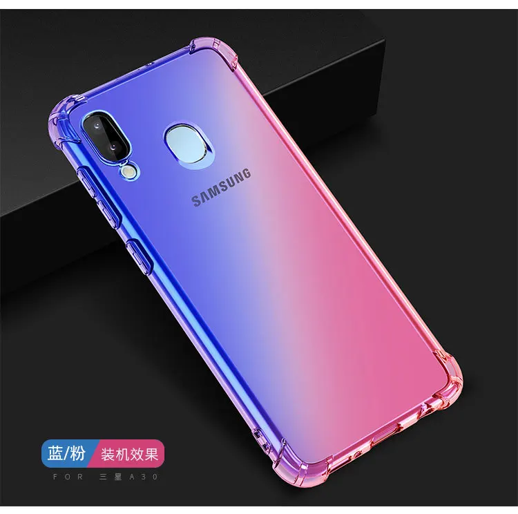 Противоударный мягкий прозрачный силиконовый чехол для телефона, для samsung Galaxy A10 A10E A20 A20E A30 A40 A50 A60 A70 A80 A90 чехол