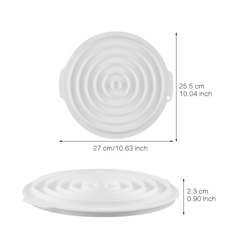 Силиконовая форма для украшения торта вставки в инструменты Декор круглая
