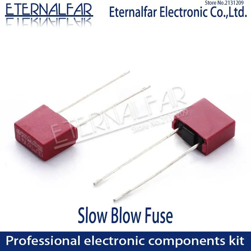 Квадратный предохранитель T50MA T500MA T1A T2.5A T3.15A T4A T5A T6.3A T8A T10A 250V 392 Пластик T2A ЖК-дисплей ТВ Мощность доска обычно фильтр для очистки воды