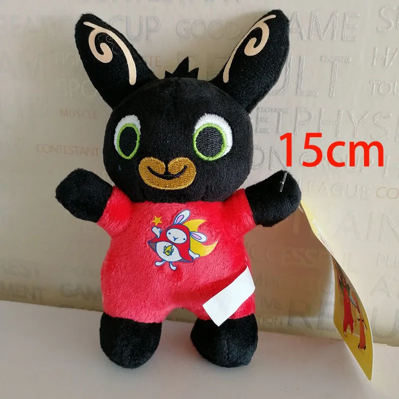 15cm red Животные друзья Bing кролик красный кролик медведь панда лиса слон тингер обезьяна муравей Сула флоп Hoppity Voosh Pando плюшевые куклы - Цвет: 15cm red