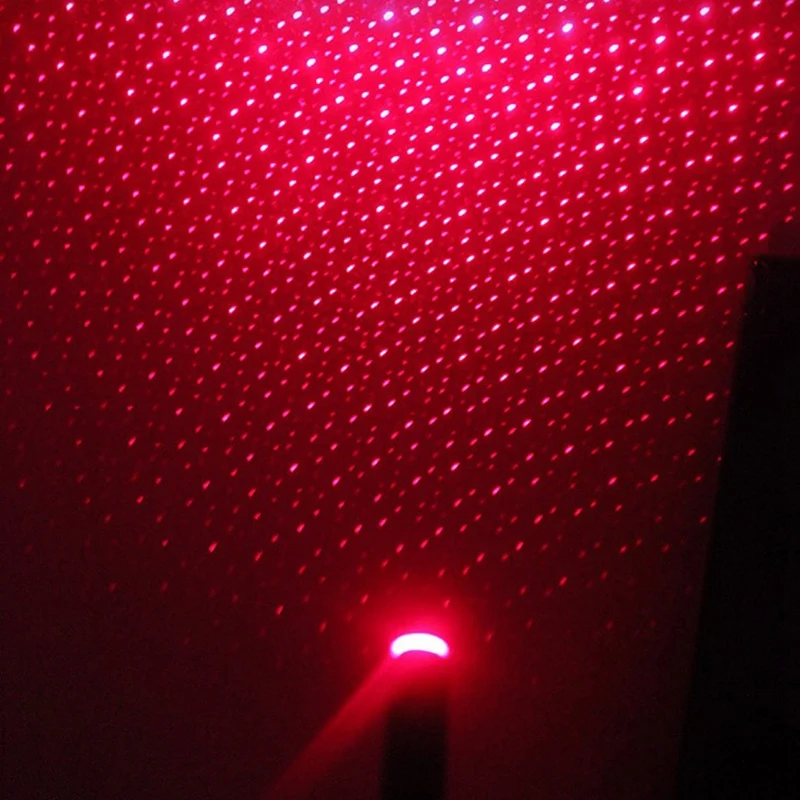 Автомобильная Usb Универсальная мини светодиодная крыша звезда ночник