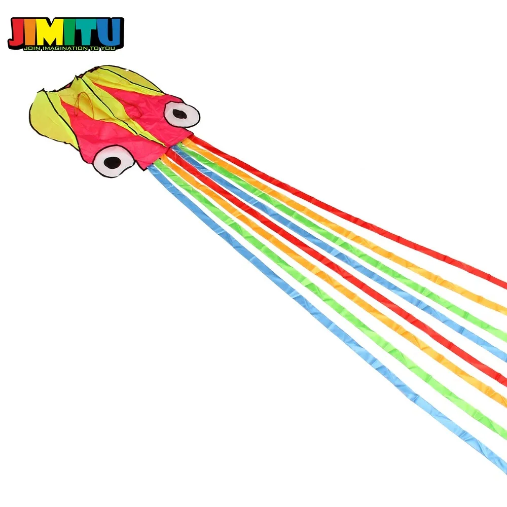 JIMITU Hi-Q 4 М осьминог Однолинейный трюк/программное обеспечение Мощный воздушный змей с летающими инструментами надувной и легко Летающий