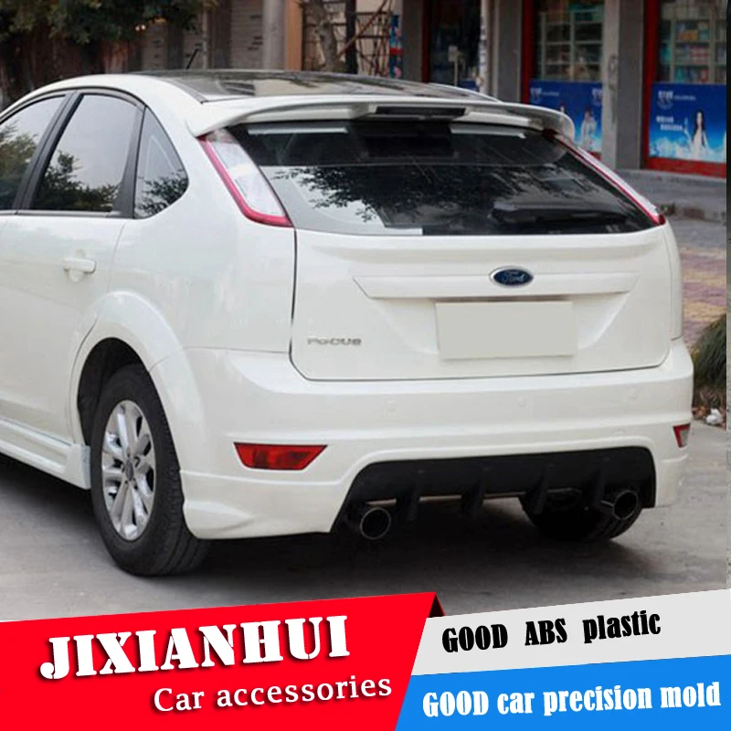 Спойлер из АБС пластика для заднего крыла автомобиля 2007 2011 Ford Focus|Спойлеры и