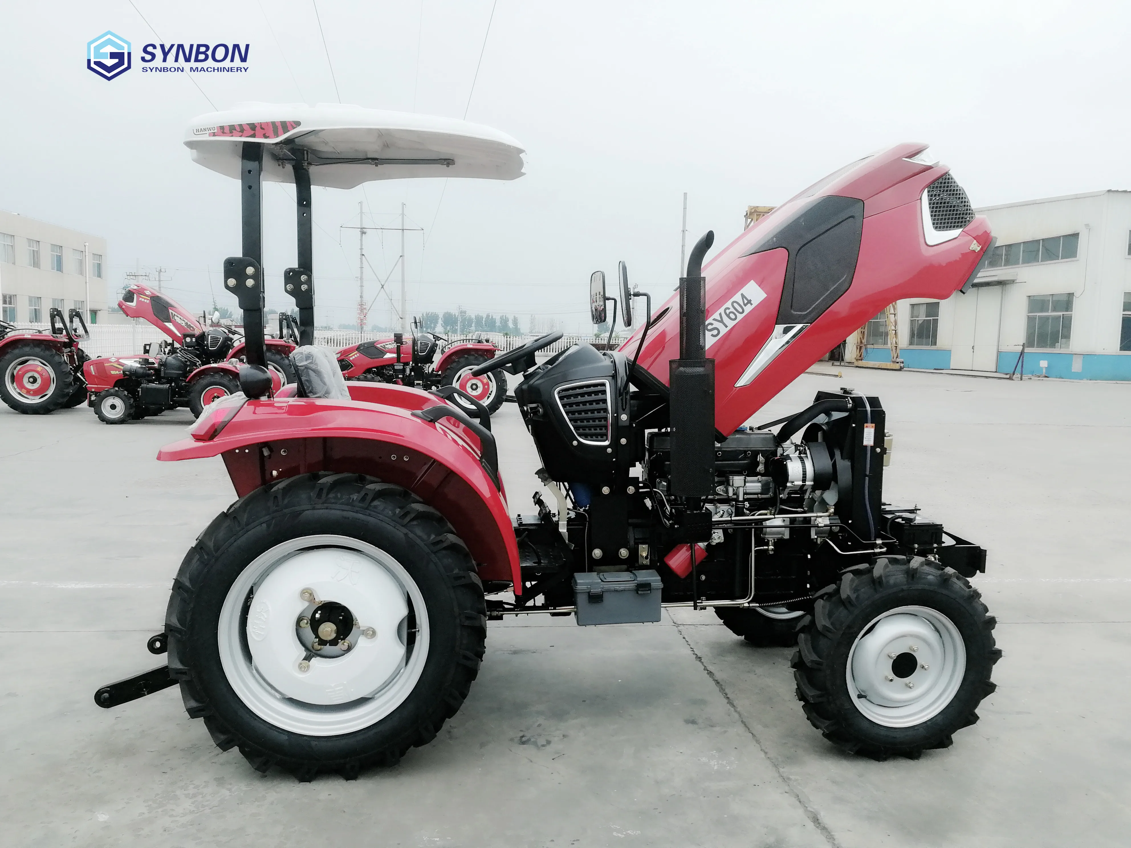 Малогабаритное сельскохозяйственное оборудование 60HP 4*4 гидравлическое