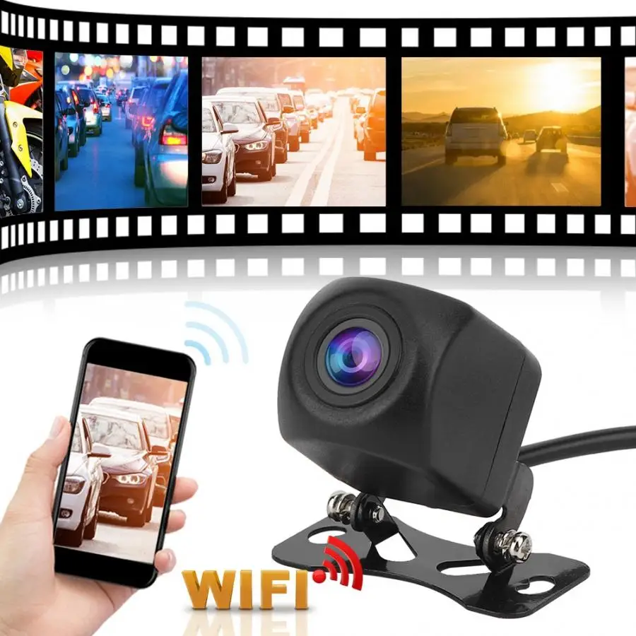 Авто аксессуары камера заднего вида HD ночного видения wifi беспроводной монитор обратный USB зарядное устройство oto aksesuar
