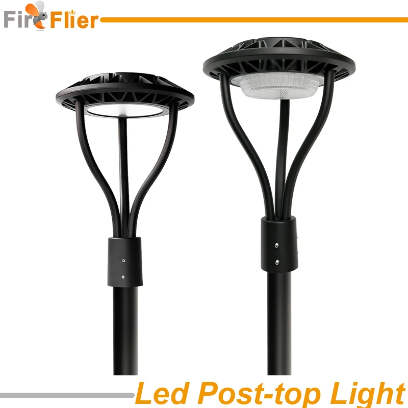 Jardim à Prova Conduziu a Luz Área de Estacionamento Elétrico ao ar Pces Rohs Etl Dlc Listado Dwaterproof Água 50w 80 100 Luz 150w Pós Lâmpada Superior Dispositivo Livre 4 ce ul 1 Luzes e Iluminação