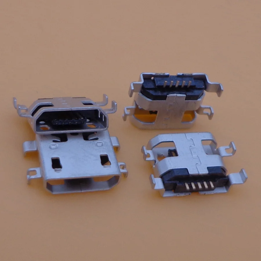 5 шт. Micro Mini USB разъем для подключения док-станции зарядный порт Alcatel Pixi 4 5098 OT OT5098 9008