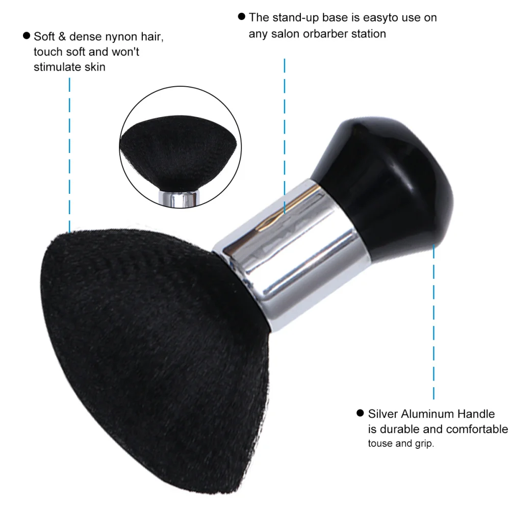 

4pcs Salon Barber Haircut Tool Set Hairdresser Stylists Capes Neck Duster Brush