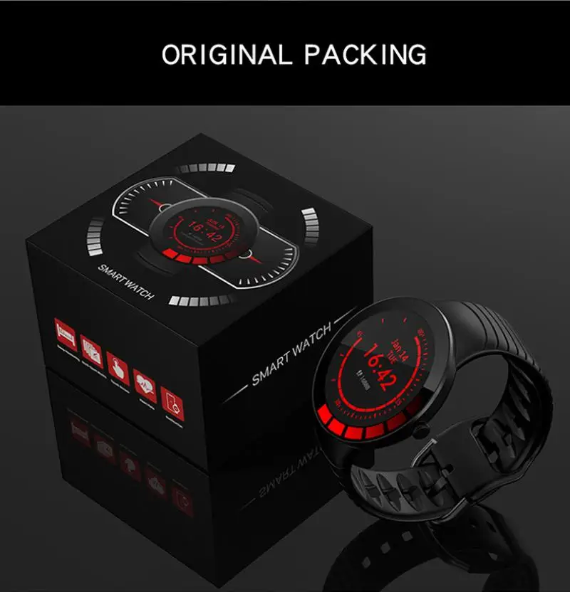 Sanda New E3 Smart Watches Bracelet Monitoring Multi-Function Remind Sports Intelligent Watch For Men Women