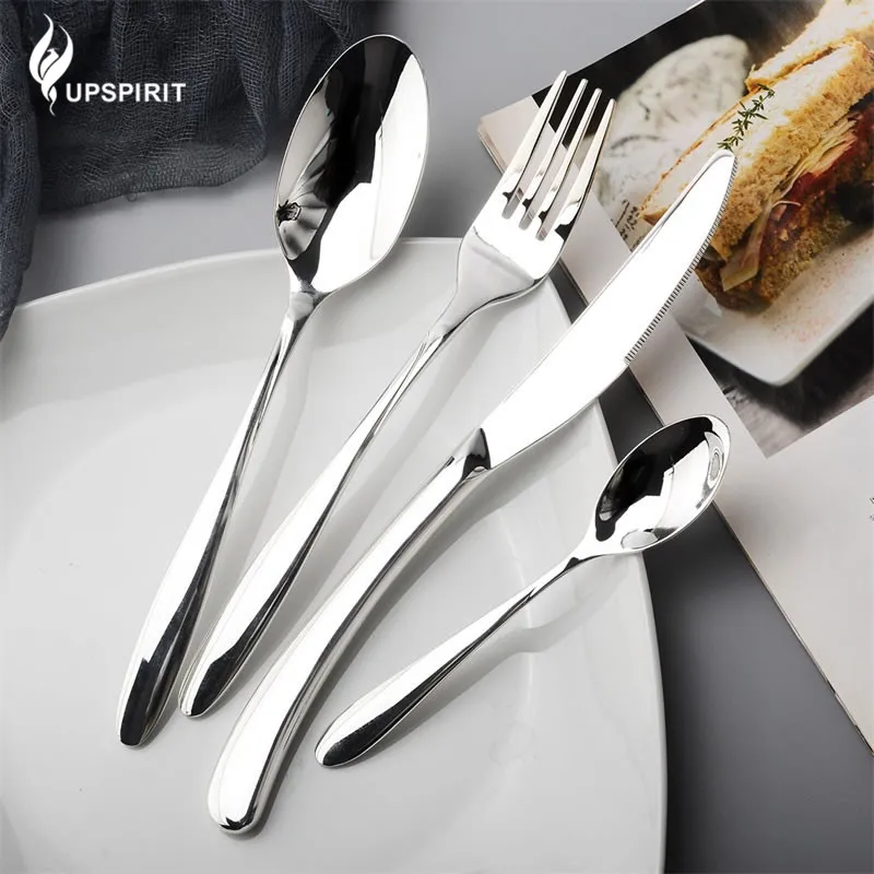 Столовые приборы высокого качества 304 столовый набор из нержавеющей стали нож