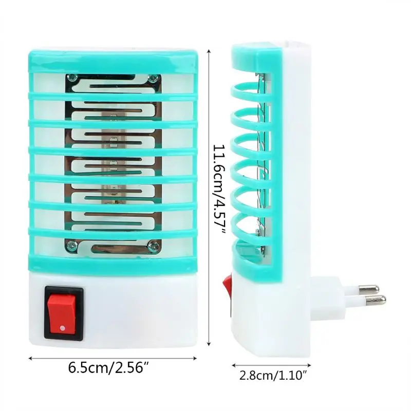 

US/EU Plug Electric Mosquito Repellent Device Fly Bug Insect Trap Killer Light LED Socket Mosquito Killer Lamp high quality
