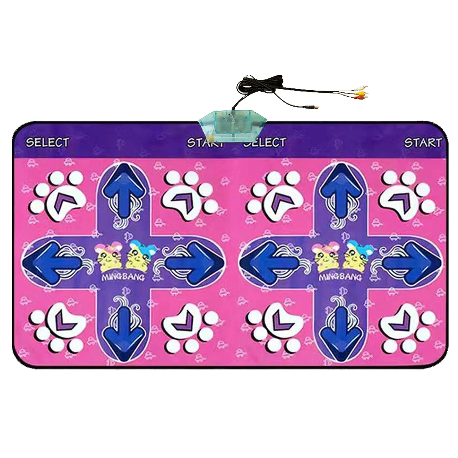 Танцевальный коврик нескользящий для танцора подушка ощущения игры йоги ТВ