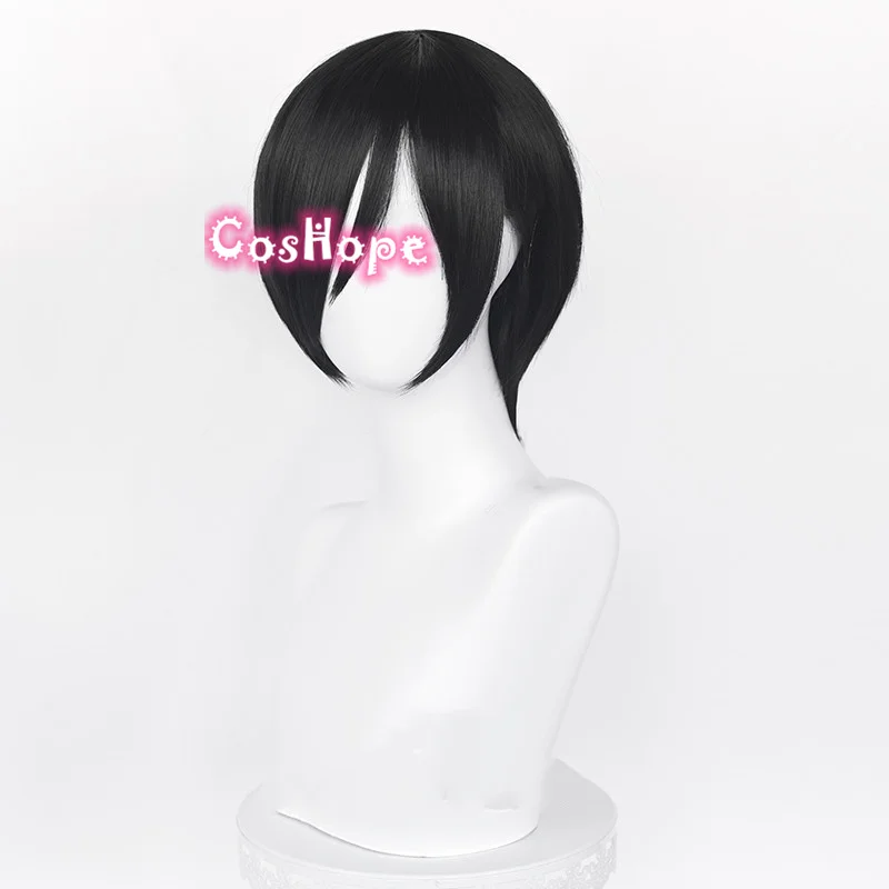 Женский короткий черный парик Ada Wong из аниме Урожай зла термостойкие