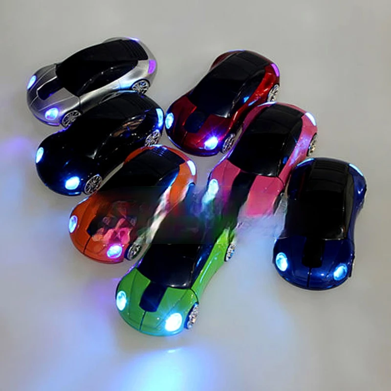 

Computer Accessories 2.4GHz 3D Optical Wireless Mouse Mice Car Shape Receiver USB For PC Laptop