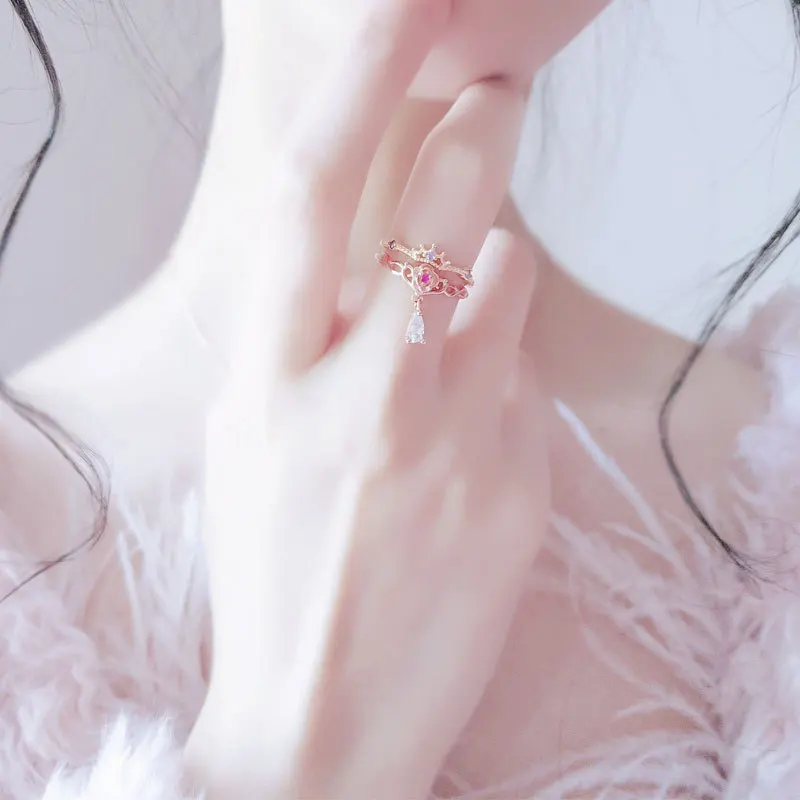 Аниме революционная девушка Утена Tenjo драгоценный камень Косплей кольцо милый