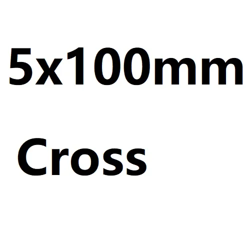 5x100mm Cross 1 шт., набор отверток с изоляцией 1000 В, крестовая шлицевая CR-V, противоскользящая отвертка, инструменты для ремонта дома, Набор отверток для самостоятельной сборки - Цвет: 5x100mm Cross