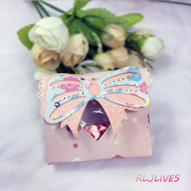 Мешочек для конфет металлические штампы трафареты рукоделия альбом