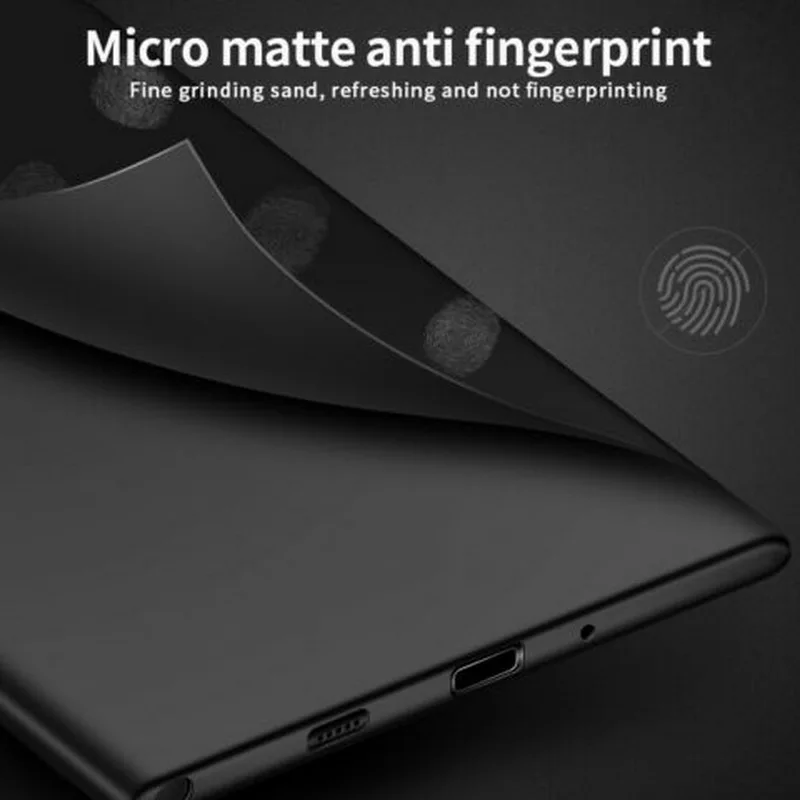 Ультра тонкий сдержанный матовый чехол для samsung A70 A50 A10 A20 A9 A8 плюс жесткий Пластик чехол для Galaxy S10 8 9 Plus Note 10 8 9