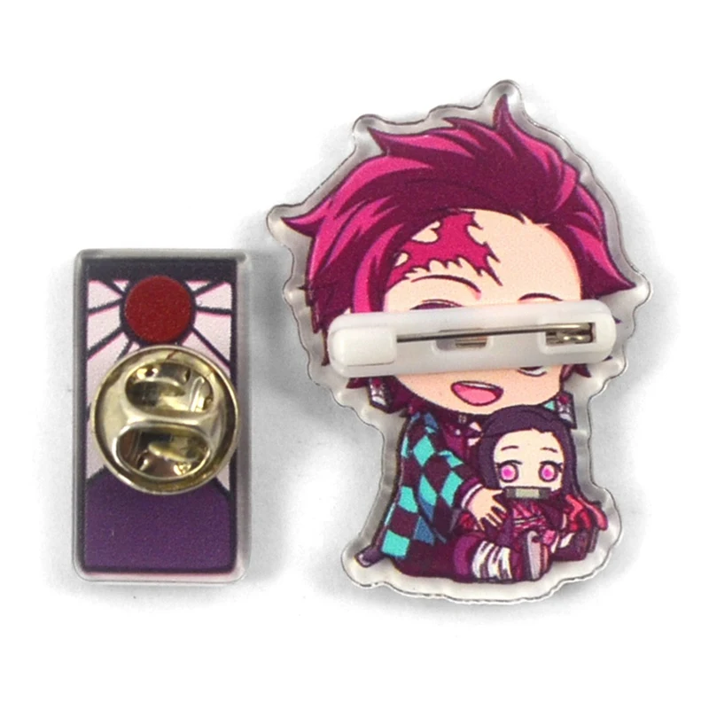 5 шт./компл. значок аниме демон убийца: Kimetsu без Yaiba камадо Tanjirou брошь на Косплэй