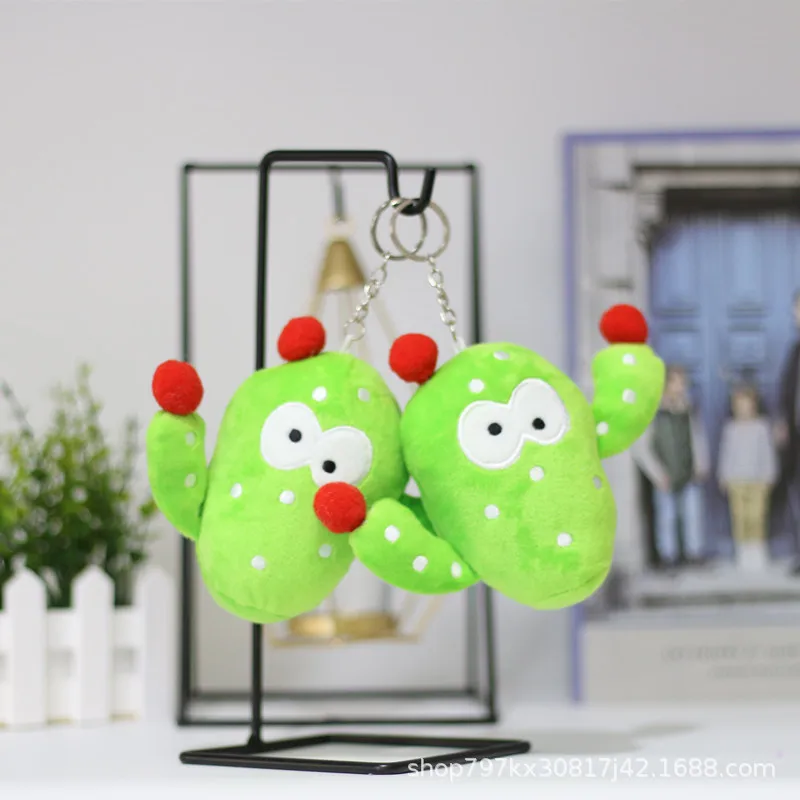 

creative Green plants Funny cactus pendant good quality new popular Exquisite Cute Soothing doll christmase birthday happy gift
