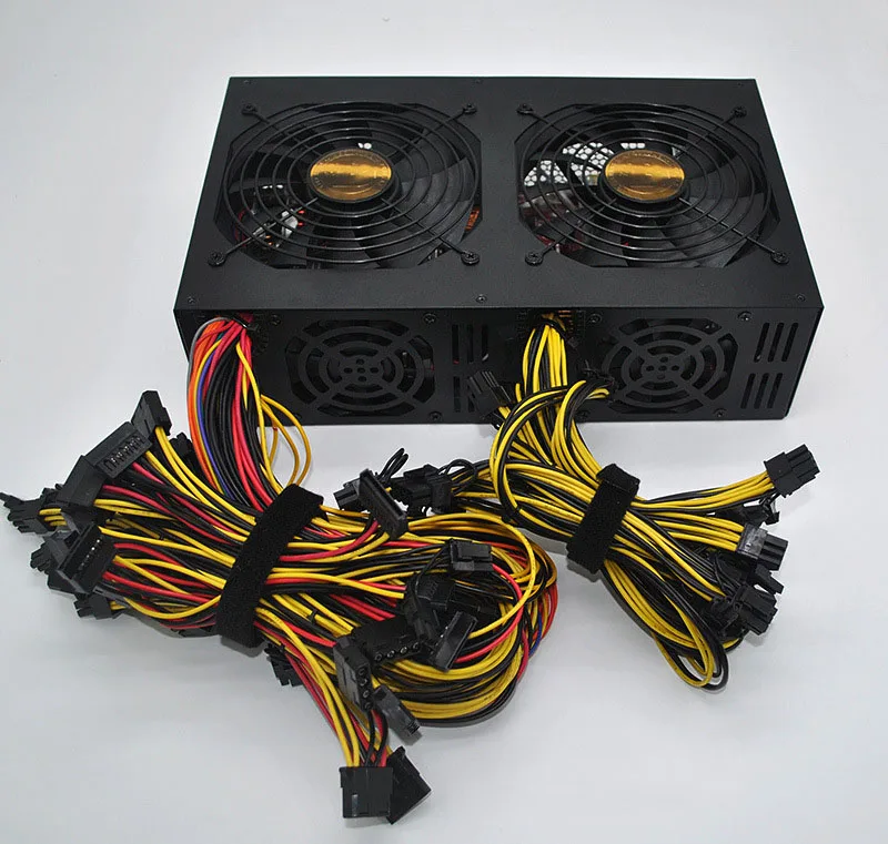 ETH Mining PC Asic источник питания 3600 Вт Bitcoin Miner чехол PSU КОМПЬЮТЕРНЫЙ СЕРВЕР Fonte для GTX 1080 RX470 480 570 12-13 GPU B
