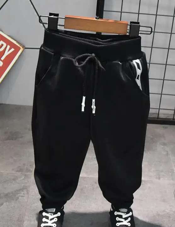 pants Костюмы из 3 предметов комплекты детской одежды для мальчиков детская куртка из искусственной кожи+ рубашка+ джинсы весенне-осенние детские комплекты для мальчиков детская одежда - Цвет: pants