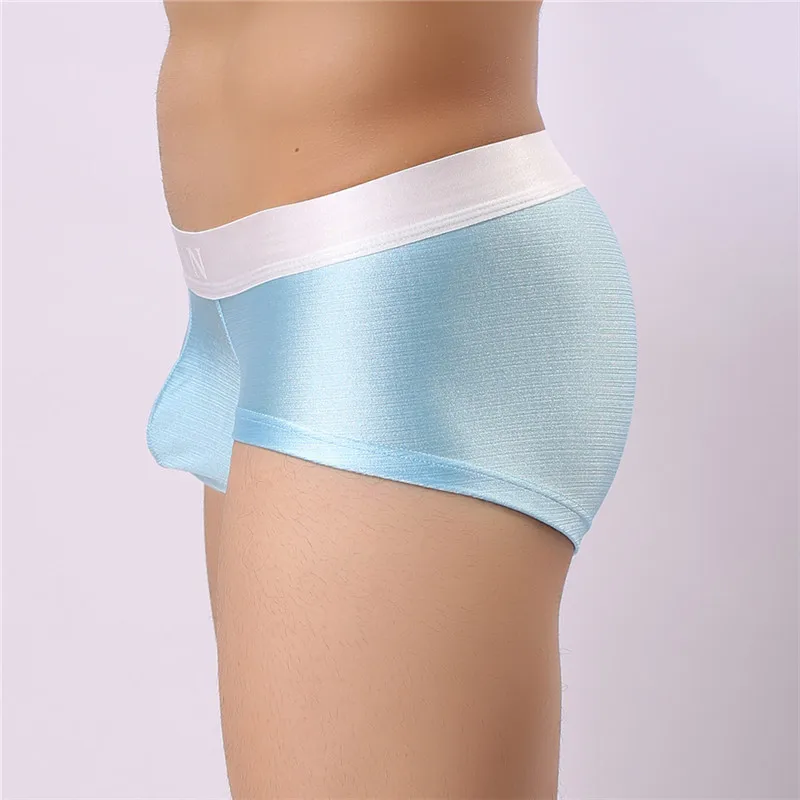 Сексуальное мужское нижнее белье YUFEIDA мужские трусы-боксеры с выпуклым карманом