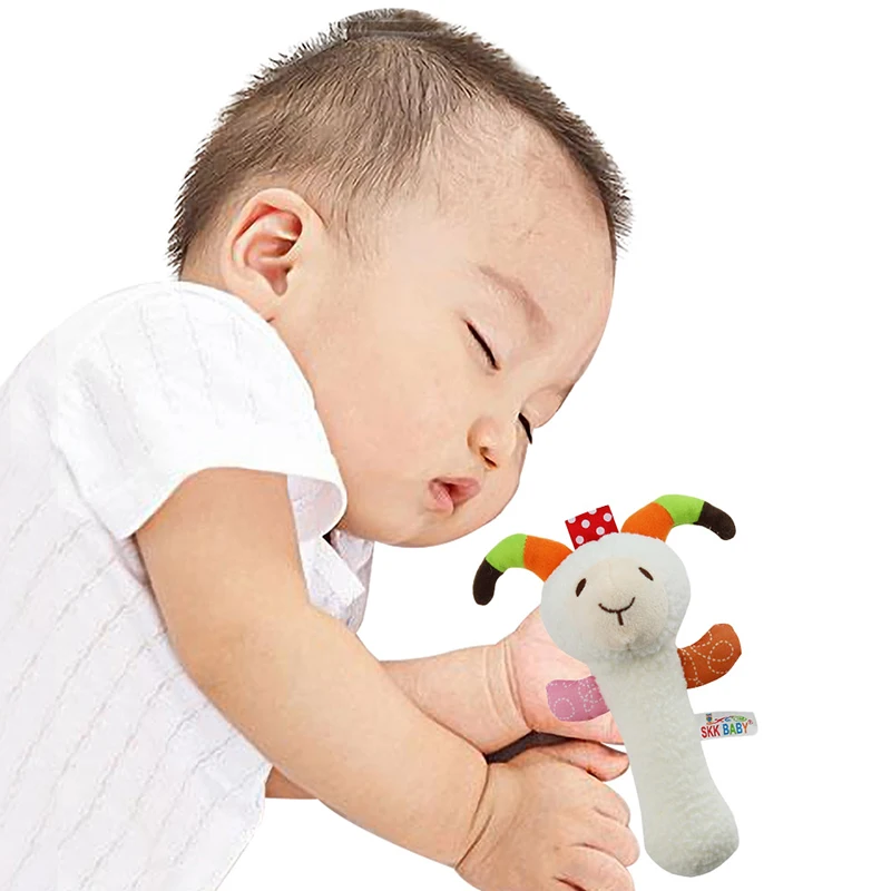

1Pcs HOT Kids Children Baby New Toy Rattle Rattle Hanging Bell Stick Infant Hot Hand Shock