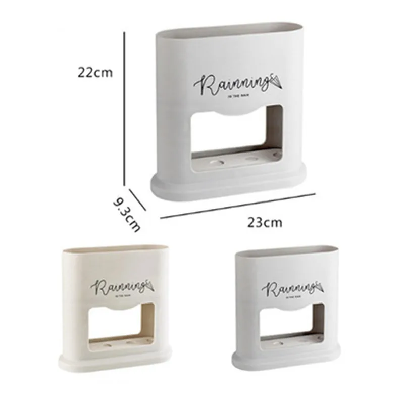 

Creative PP Umbrella Rack Home Umbrella Storage Rack Silicone Mud Pad Umbrella Bucket Shelf Umbrella Tube For Home Storage