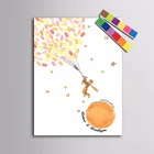 Отпечаток пальца дерево холст картина свадебные подарки детский душ Гостевая книга Подпись Гостевая книга памятные de boda