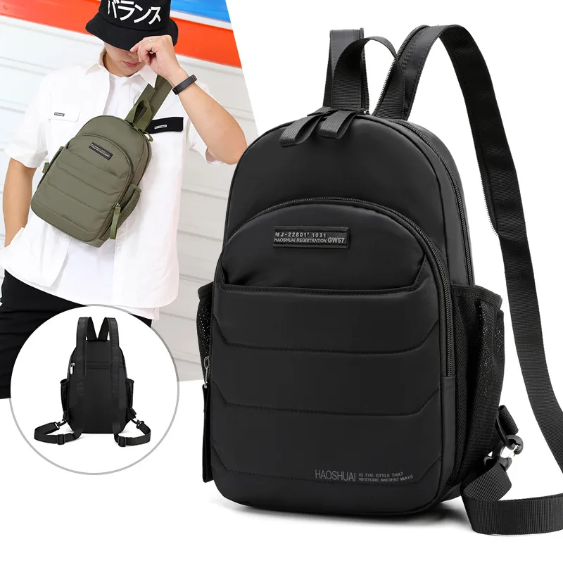 Новинка 2020, модный мужской водонепроницаемый нейлоновый рюкзак Weysfor, дорожная сумка, Многофункциональный маленький рюкзак на плечо