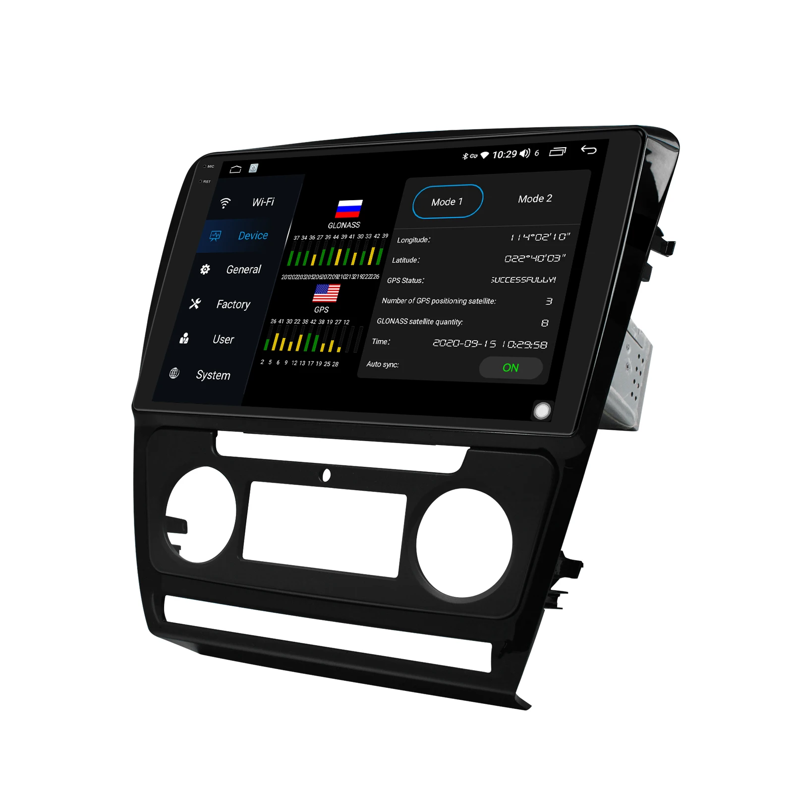 저렴한 10.1 인치 무선 카플레이 자동차 멀티미디어 플레이어, 라디오 테이프 레코더 1 Din 오토라디오 안드로이드 블루투스 스코다 옥타비아 2009-2013