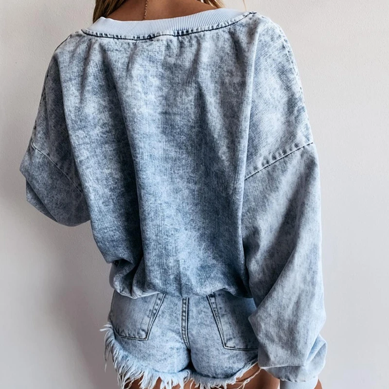 

Women Autumn V Neck Loose Hoodies Sweatshirts 2020 Winter Femme Casual Long Sleeve Pullovers Fashion Leisure Sweatshirt Tops