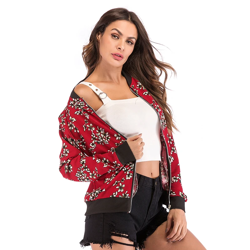 Женские куртки с длинным рукавом 2019 Осенняя Повседневная Женская Базовая куртка