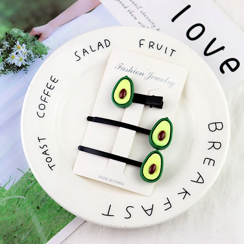 Высокоэластичные резинки для волос 2019 резинка с авокадо зажим боковой конский