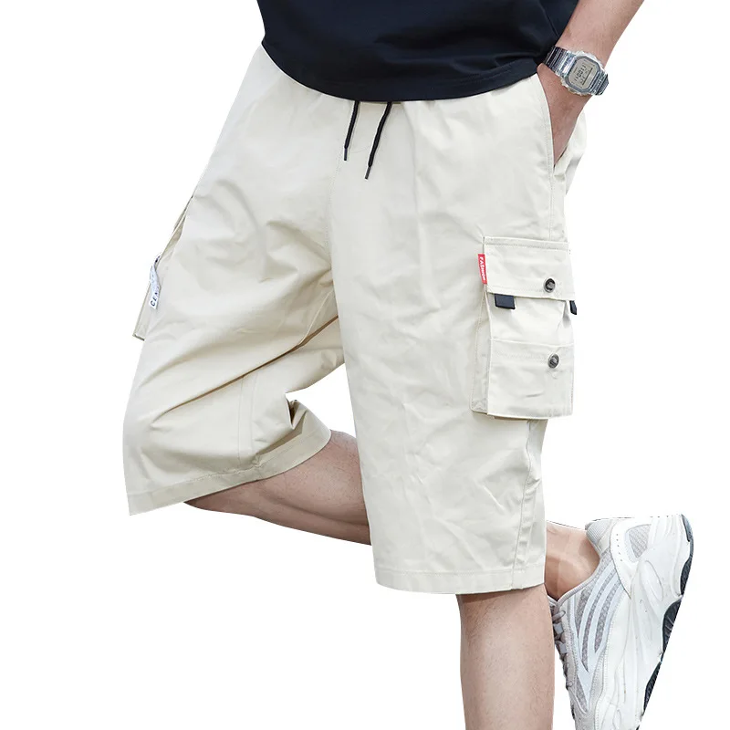 

Shorts men's summer loose five-point pants beach camouflage multi-pocket cotton casual men's overalls