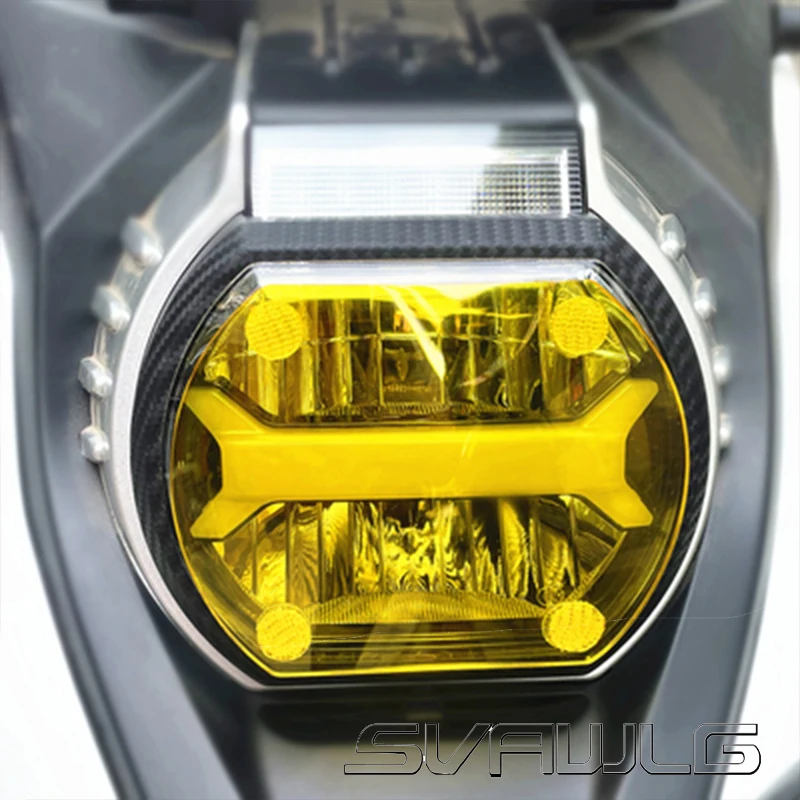 Защитная панель для мотоциклетных фар акриловая крышка объектива аксессуары LIFAN