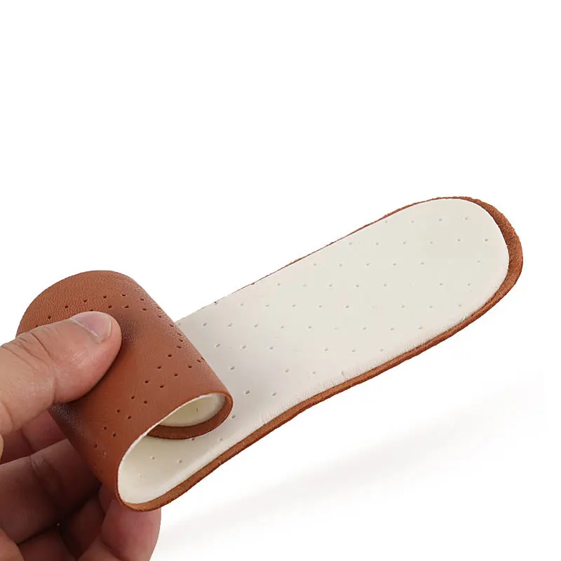 1 пара BYEPAIN дышащие дезодорирующие кожаные стельки мгновенно впитывают пот