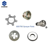 695 795 3900 airless paint sprayers parts pump packing nutclamping nut of cylinderoutlet valveinlet valvebig ball seat
