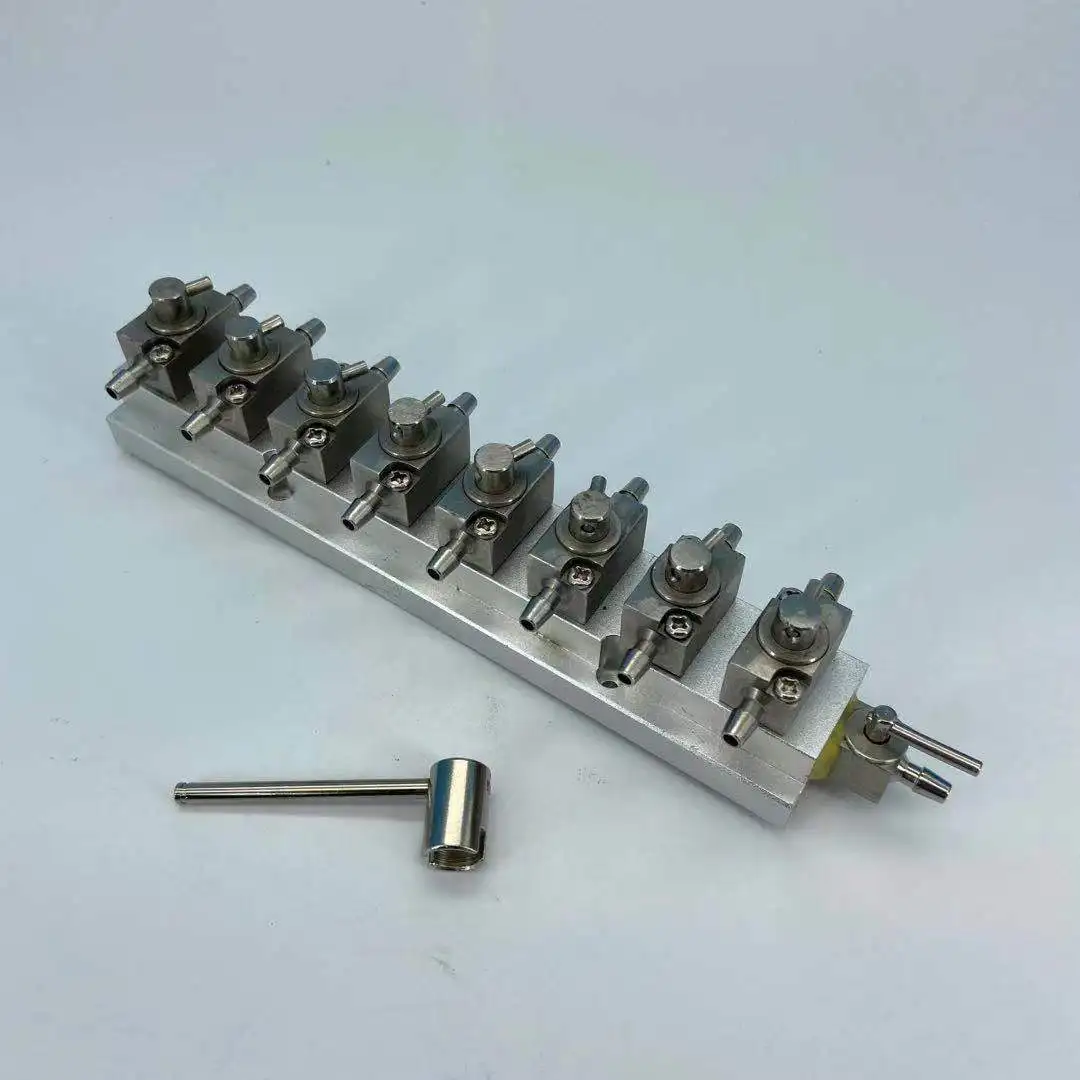 Клапан для очистки металла печатающей головки 1 4 8 шт. Трехходовой ручной